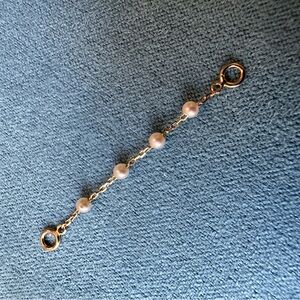 Junipurr Louise Pearl Chain 14k Gold